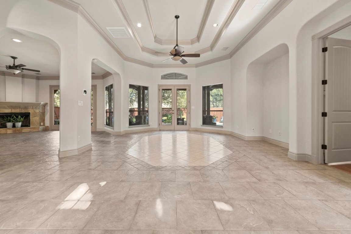 139 Ware Drive Buda, TX 78610 - Photo 6 of 40 a view of an entryway with a workspace