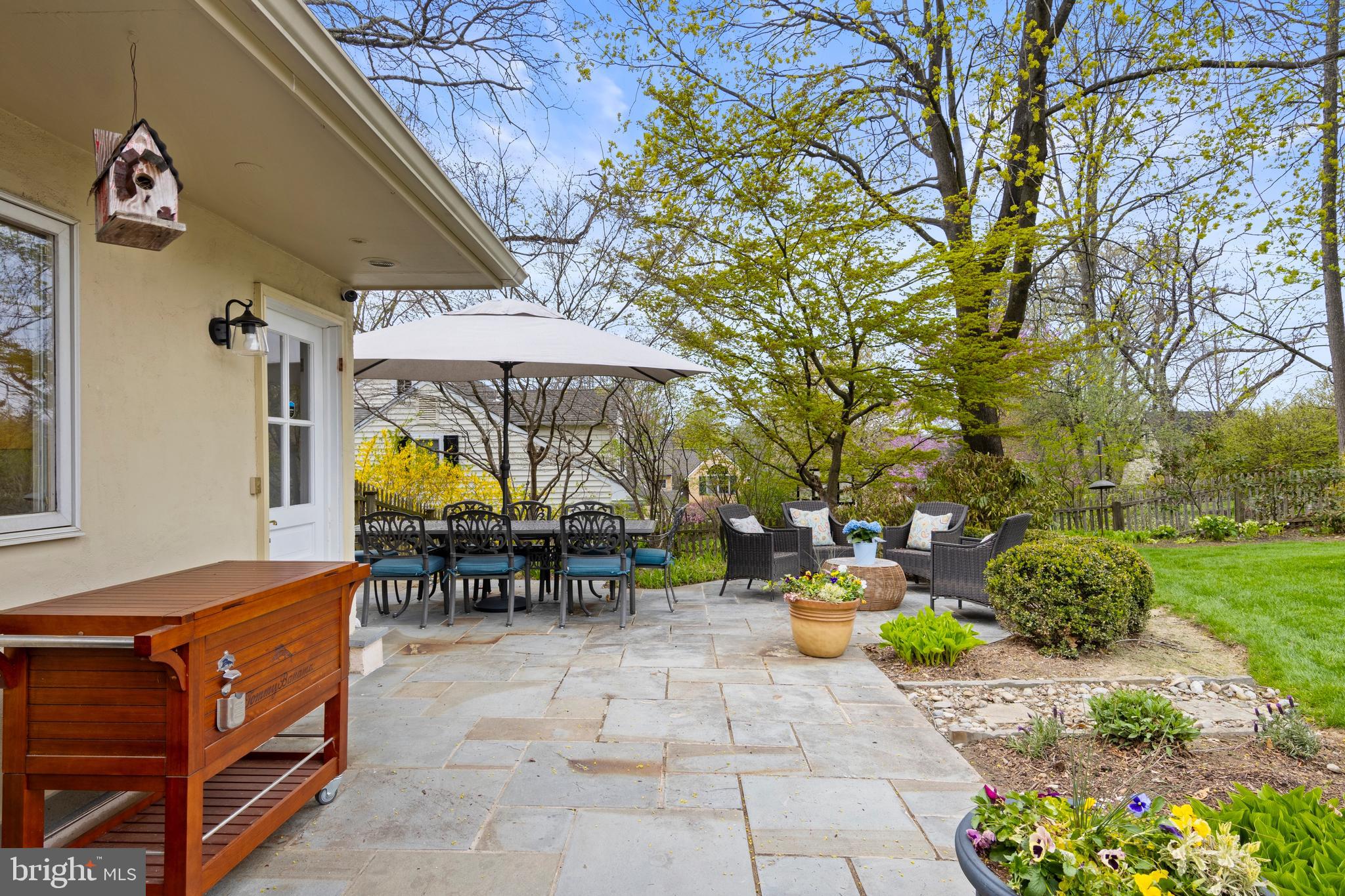 421 St Davids Road Wayne, PA 19087 - Photo 32 of 39 a view of outdoor space yard deck patio and outdoor kitchen