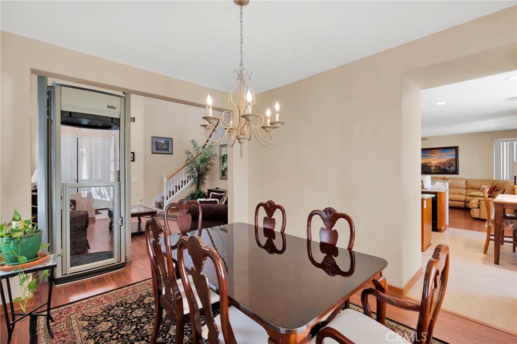 9455 Poppyfield Court Rancho Cucamonga, CA 91730 - Photo 5 of 39 Dining Room w/Lift