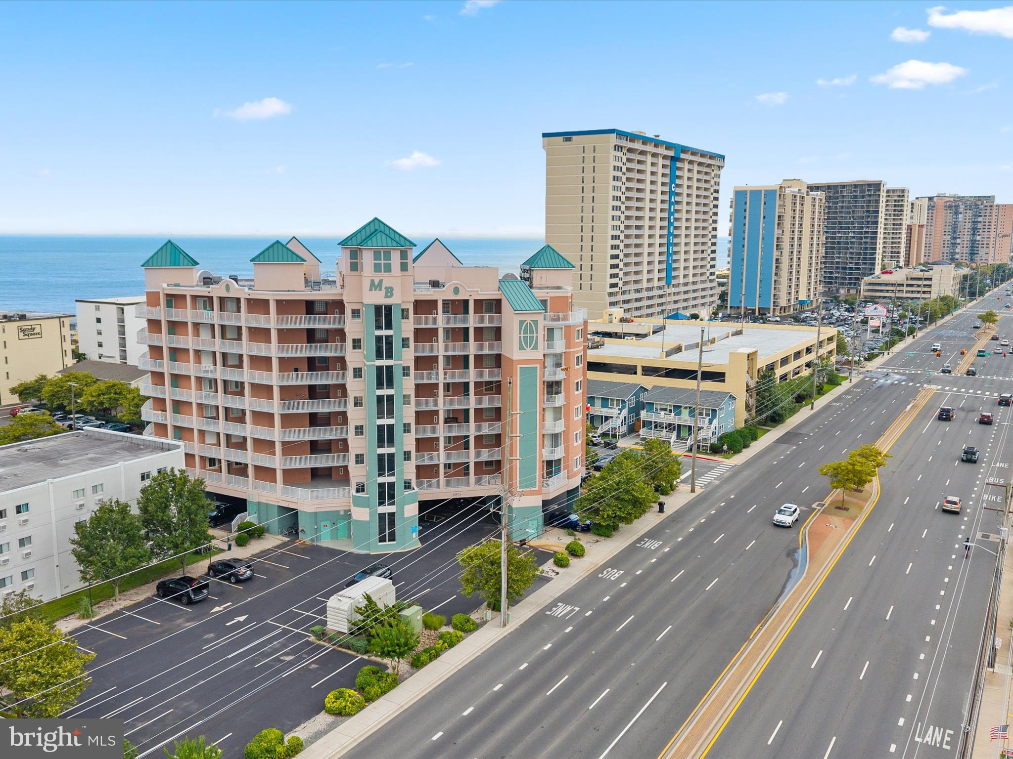 11900 Coastal Highway, Unit 102 Ocean City, MD 21842 - Photo 34 of 39 a view of a city that has tall buildings