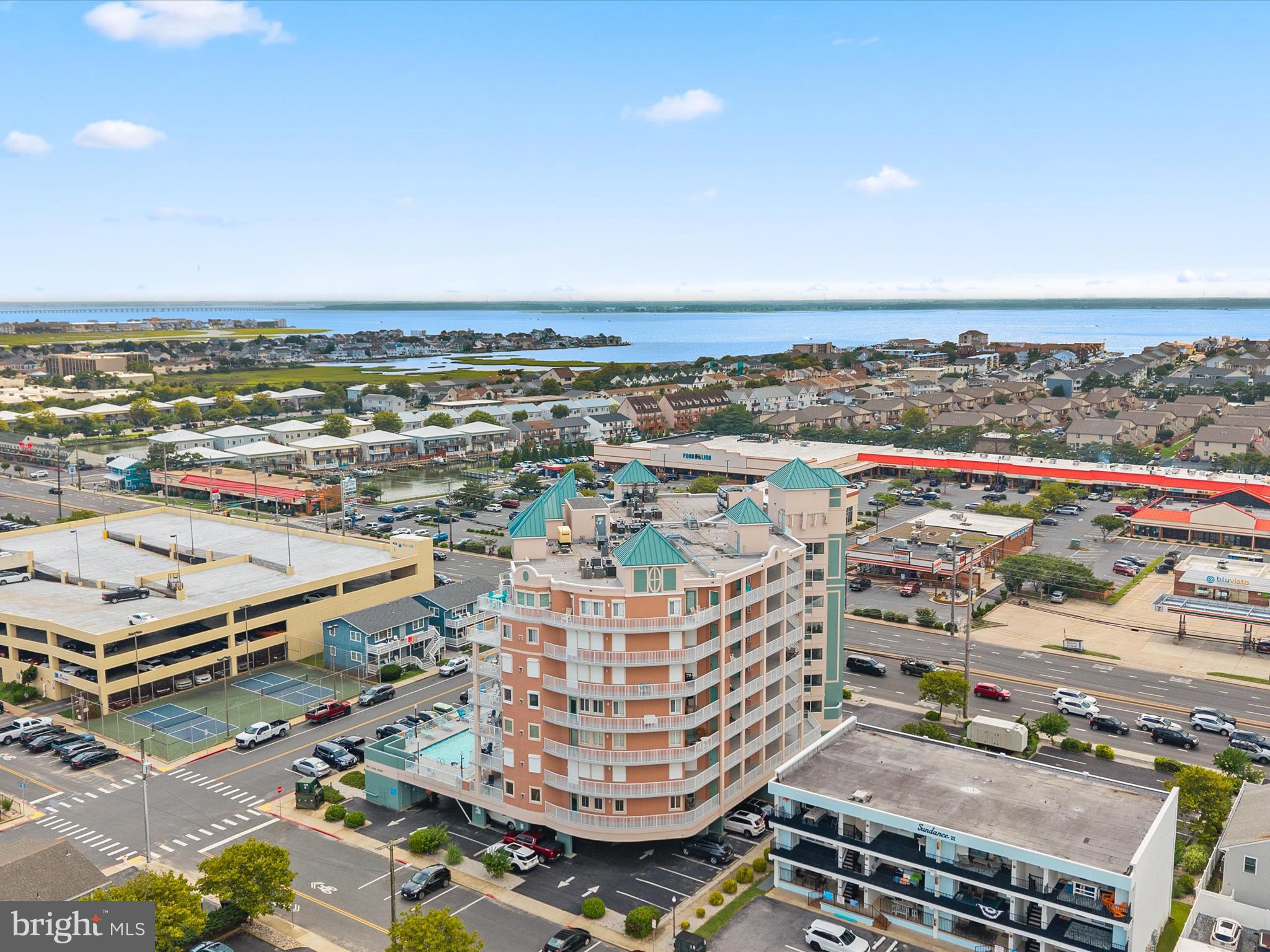 11900 Coastal Highway, Unit 102 Ocean City, MD 21842 - Photo 37 of 39 a city view with tall buildings