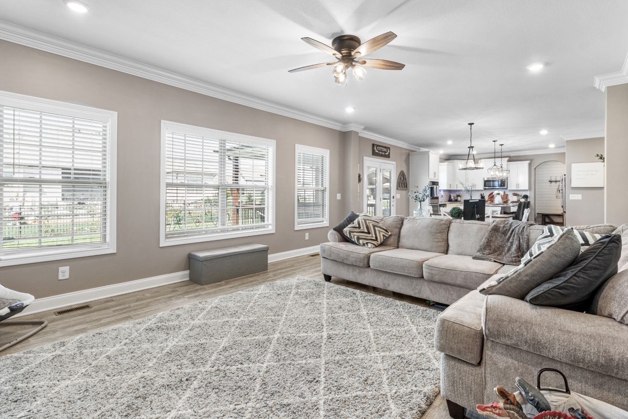 532 Bowden Drive Clarksville, TN 37043 - Photo 20 of 47 a living room with furniture and a large window