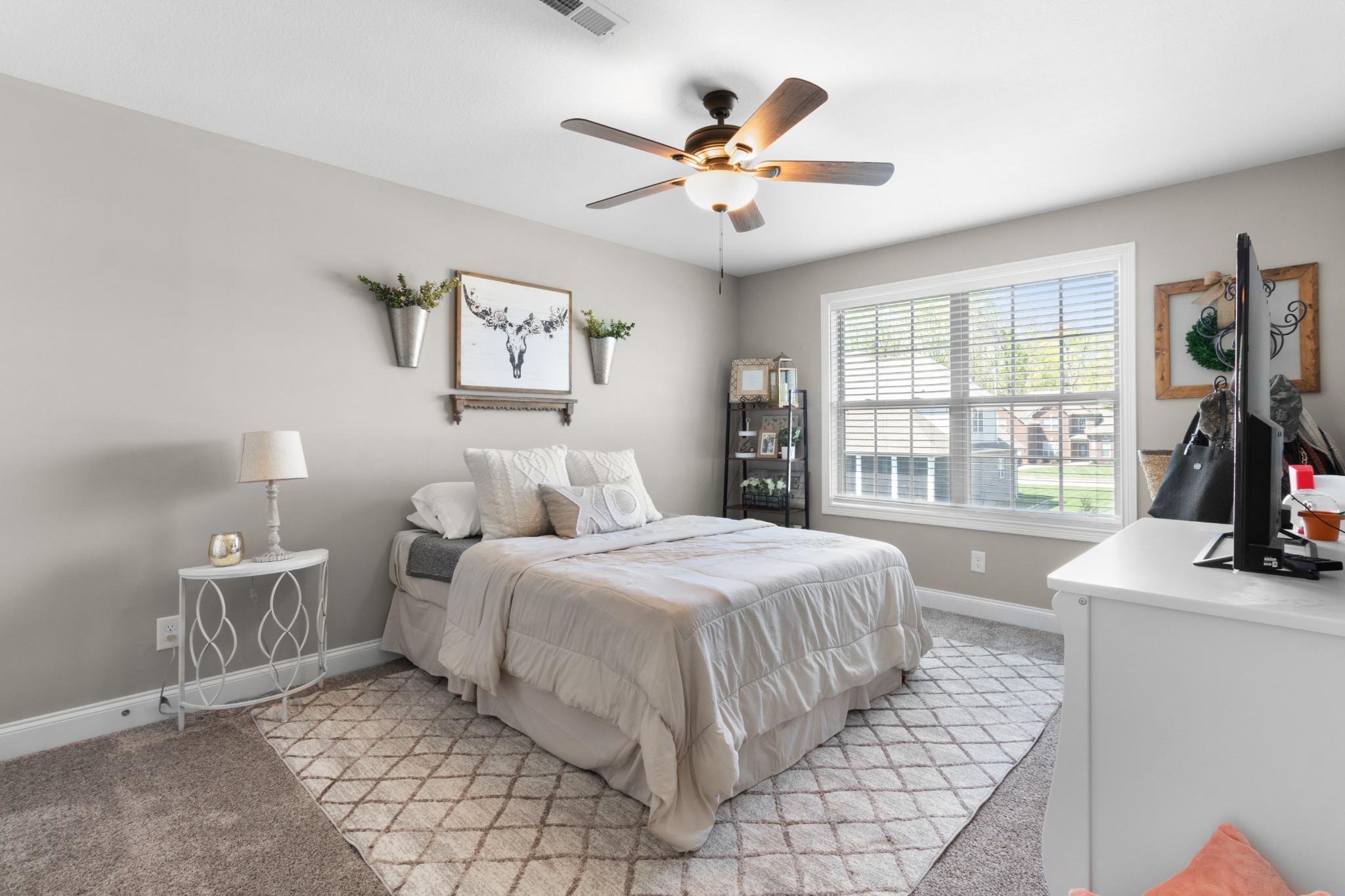 532 Bowden Drive Clarksville, TN 37043 - Photo 36 of 47 a bedroom with a large bed and a window