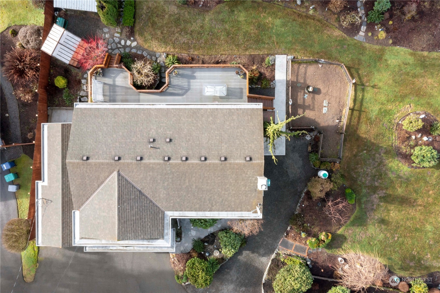 4906 200th Street Southeast Bothell, WA 98012 - Photo 8 of 40 an aerial view of a house with yard