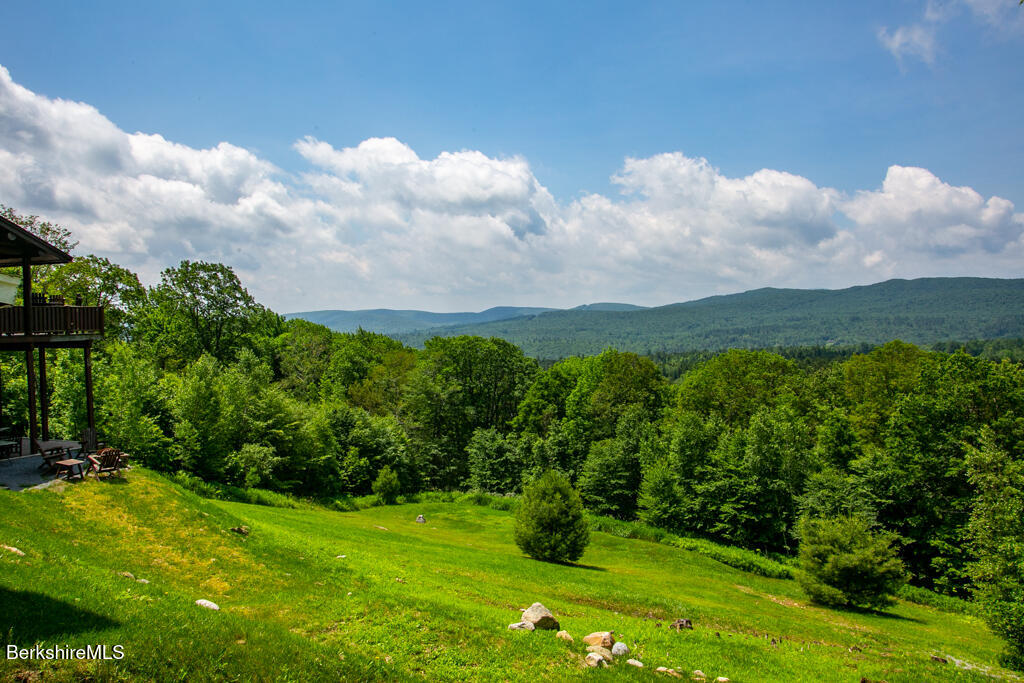 214 Mohawk Trail Florida, MA 01247 - Photo 27 of 40 a backyard of a house with lots of green space