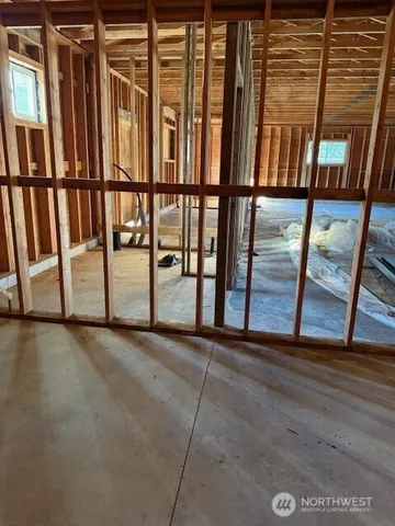 a view of an entryway with staircase