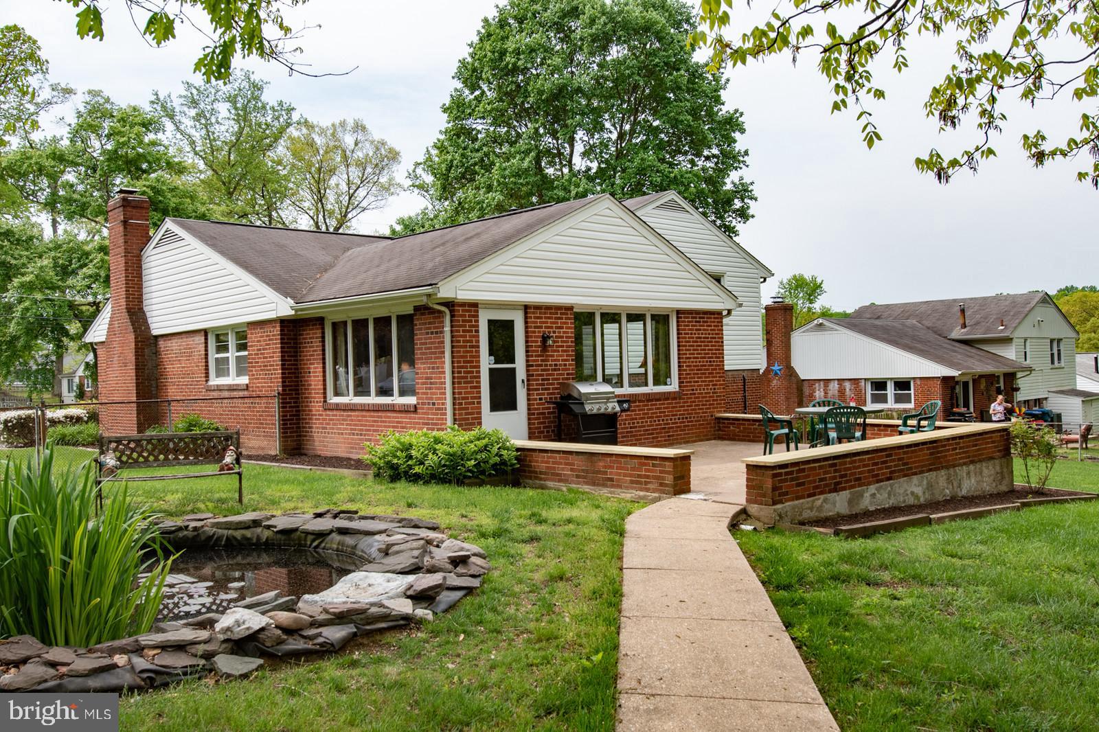5942 Atteentee Road Springfield, VA 22150 - Photo 30 of 38 Wonderful Backyard with Small Pond