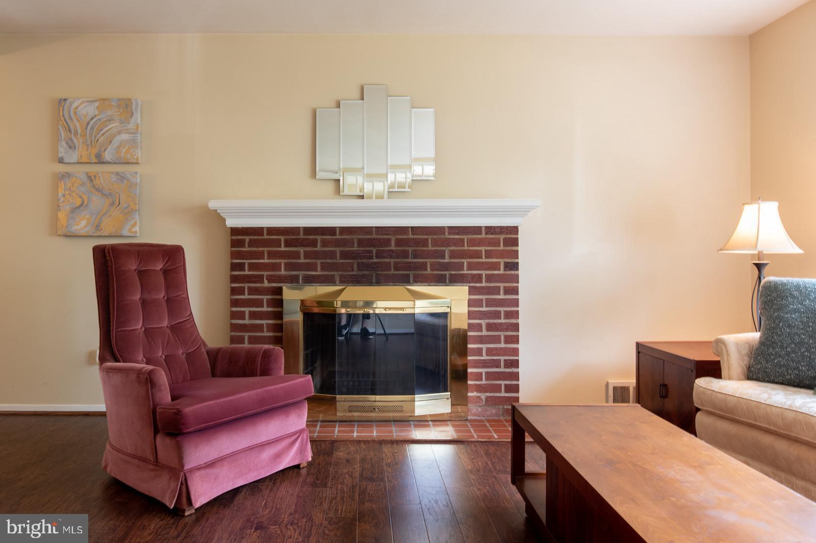5942 Atteentee Road Springfield, VA 22150 - Photo 10 of 38 Wood-burning Fireplace