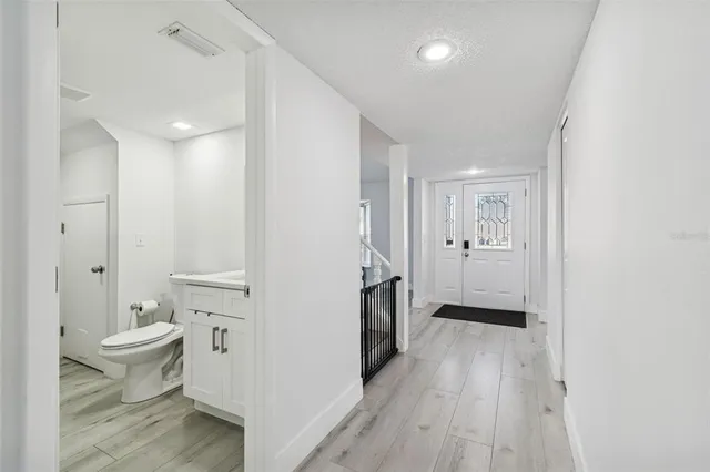 a bathroom with a sink and a toilet