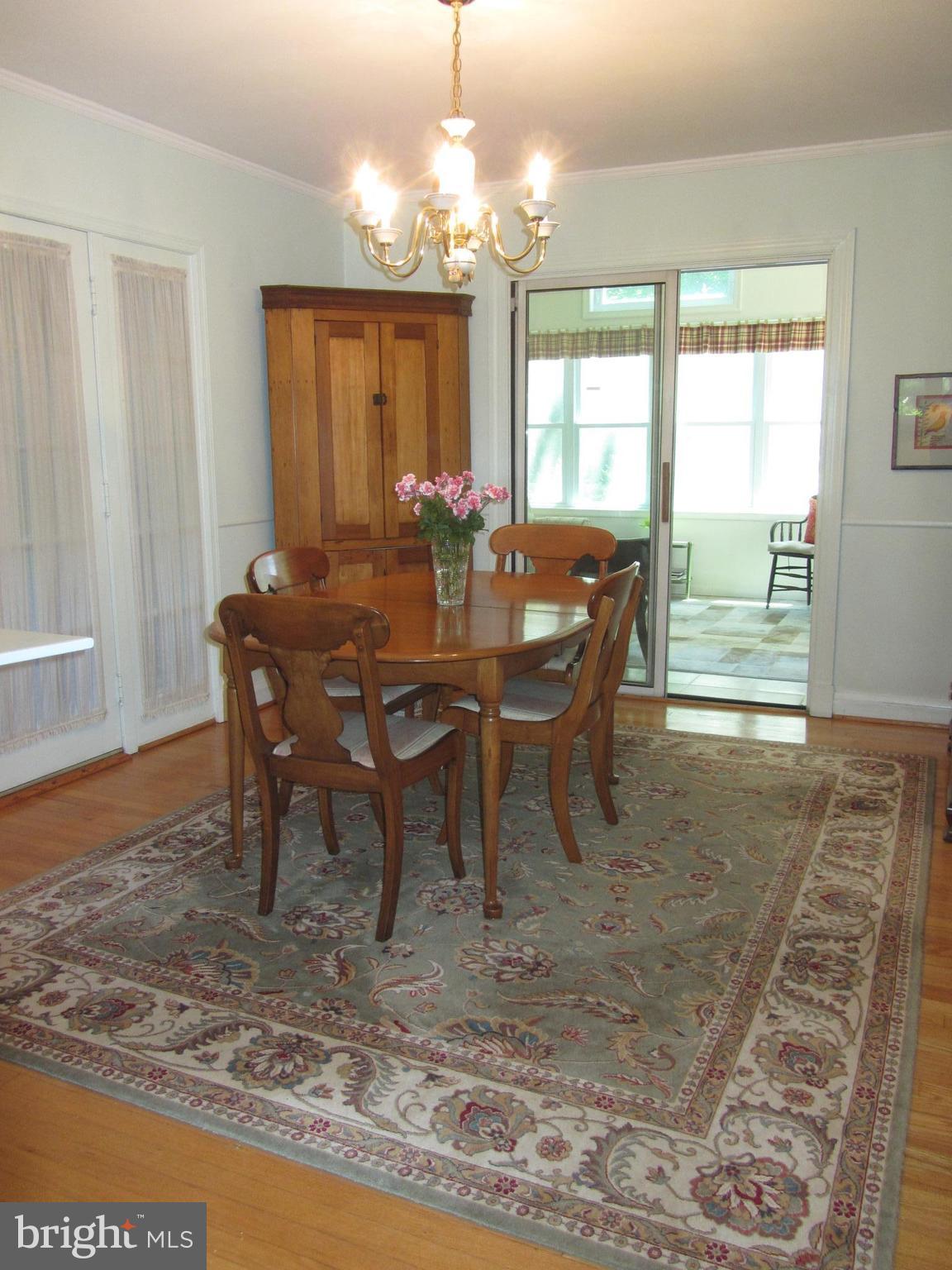 417 Range Road Baltimore, MD 21204 - Photo 6 of 30 Dining Room with Sliders to Family Room
