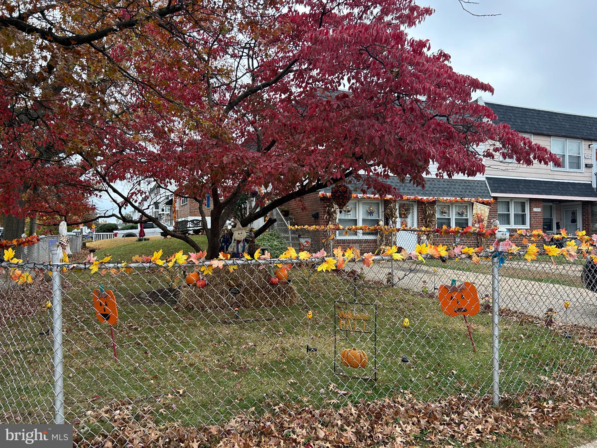 11711 Brandon Road Philadelphia, PA 19154 - Photo 14 of 15 Autumn's charm with festive Halloween flair.