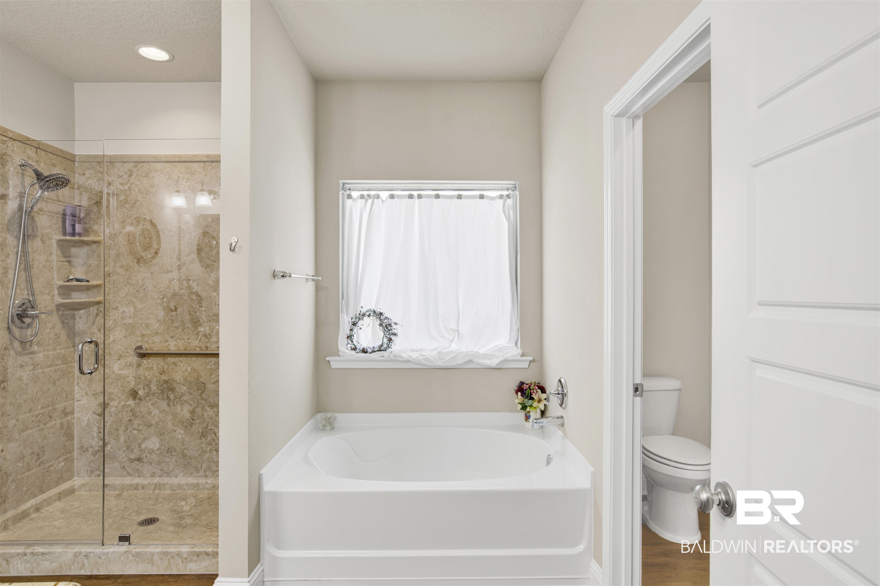 278 Silo Loop Fairhope, AL 36532 - Photo 12 of 26 Full bath with a bath and a stall shower