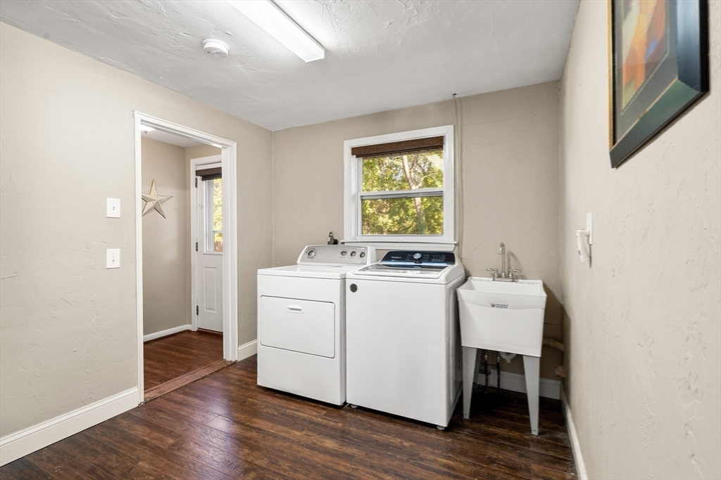 40 Randolph Street Canton, MA 02021 - Photo 25 of 35 a view of utility room with washer and dryer