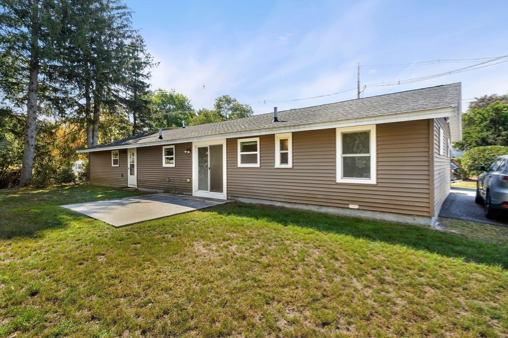 40 Randolph Street Canton, MA 02021 - Photo 27 of 35 a view of backyard with a garden and plants