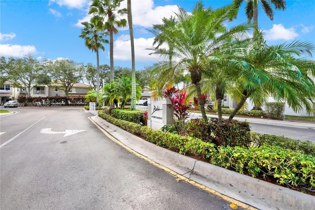 a view of a street with a building and a street view