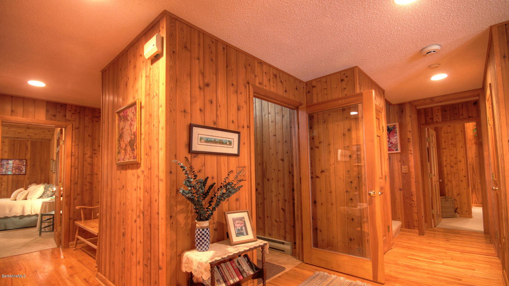 33 Sioux Road Becket, MA 01223 - Photo 6 of 33 a view of a hallway with wooden shelves