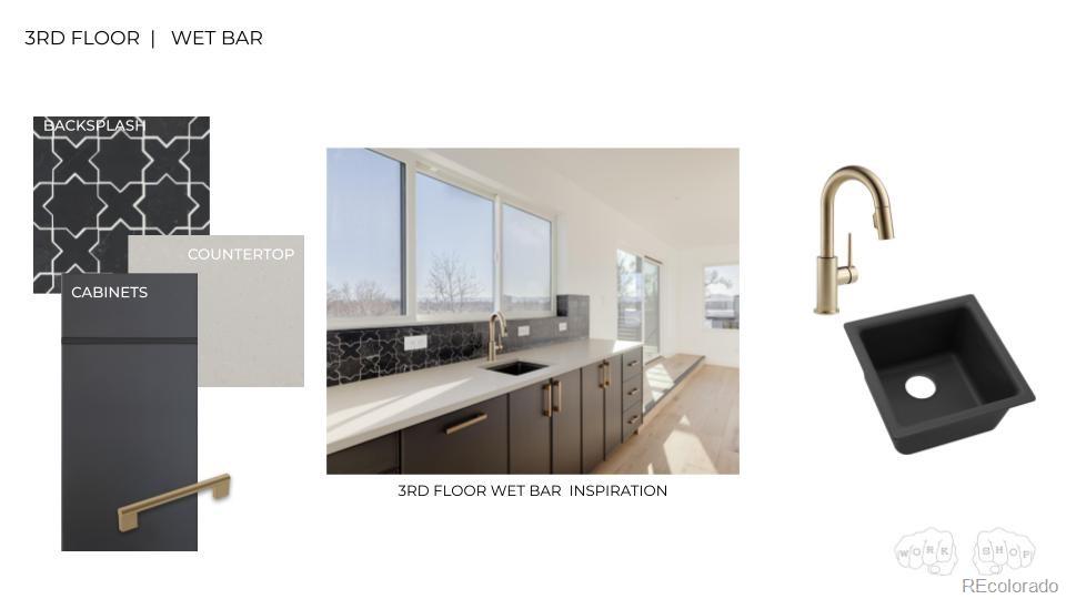 2112 Perry Street Denver, CO 80212 - Photo 48 of 49 a kitchen with kitchen island cabinets a sink and appliances