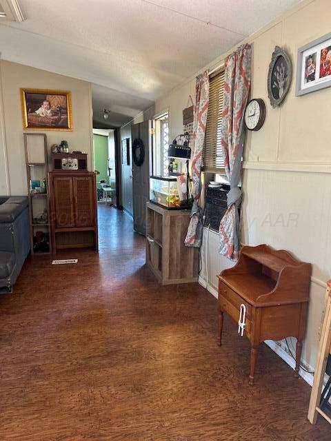 207 North Street Claude, TX 79019 - Photo 5 of 27 a living room with furniture and a flat screen tv