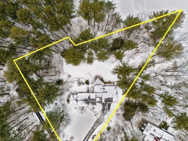 a backyard of a house