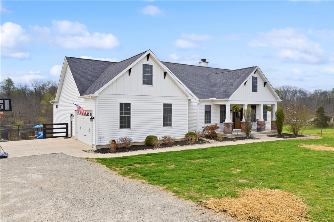 1158 Pyle Road Clarksville, OH 45113 - Photo 5 of 76 This charming modern farmhouse welcomes you with classic architectural details and an expansive lawn.