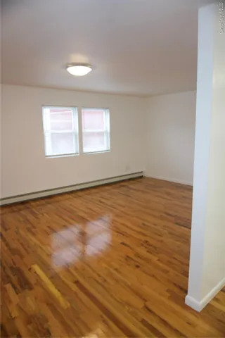wooden floor in an empty room