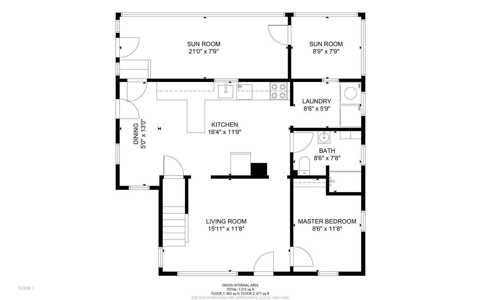 220 Lake Road Wilton, ME 04294 - Photo 59 of 61 1ST FLOOR PLAN