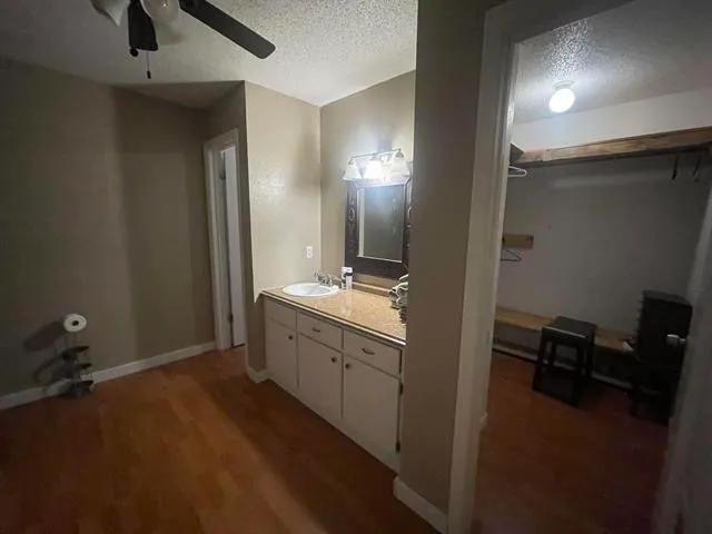 a view of walk in closet