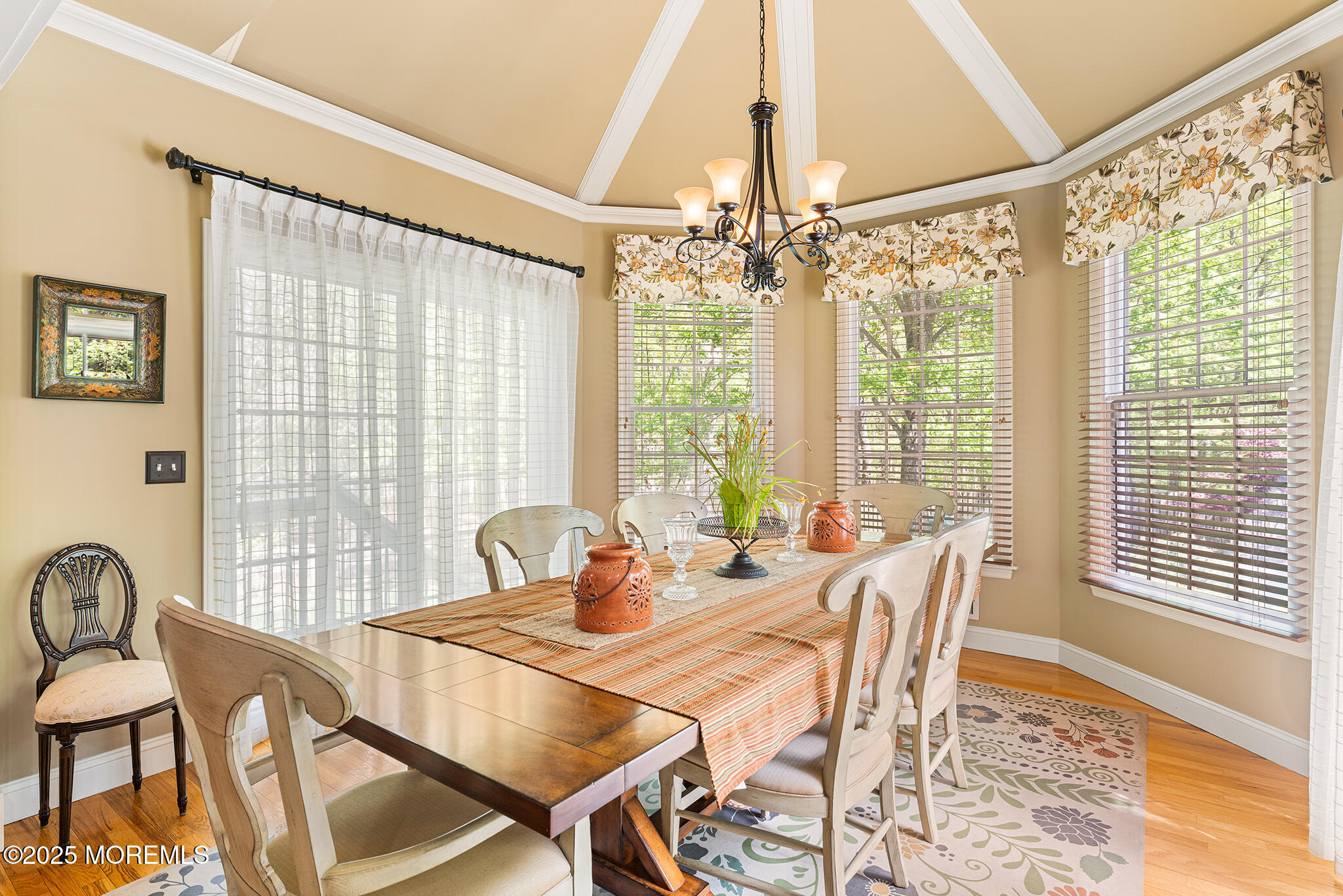 109 Merrick Road Farmingdale, NJ 07727 - Photo 19 of 62 a view of a dining room with furniture window and wooden floor