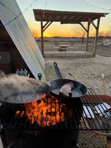 a view of outdoor space and seating area