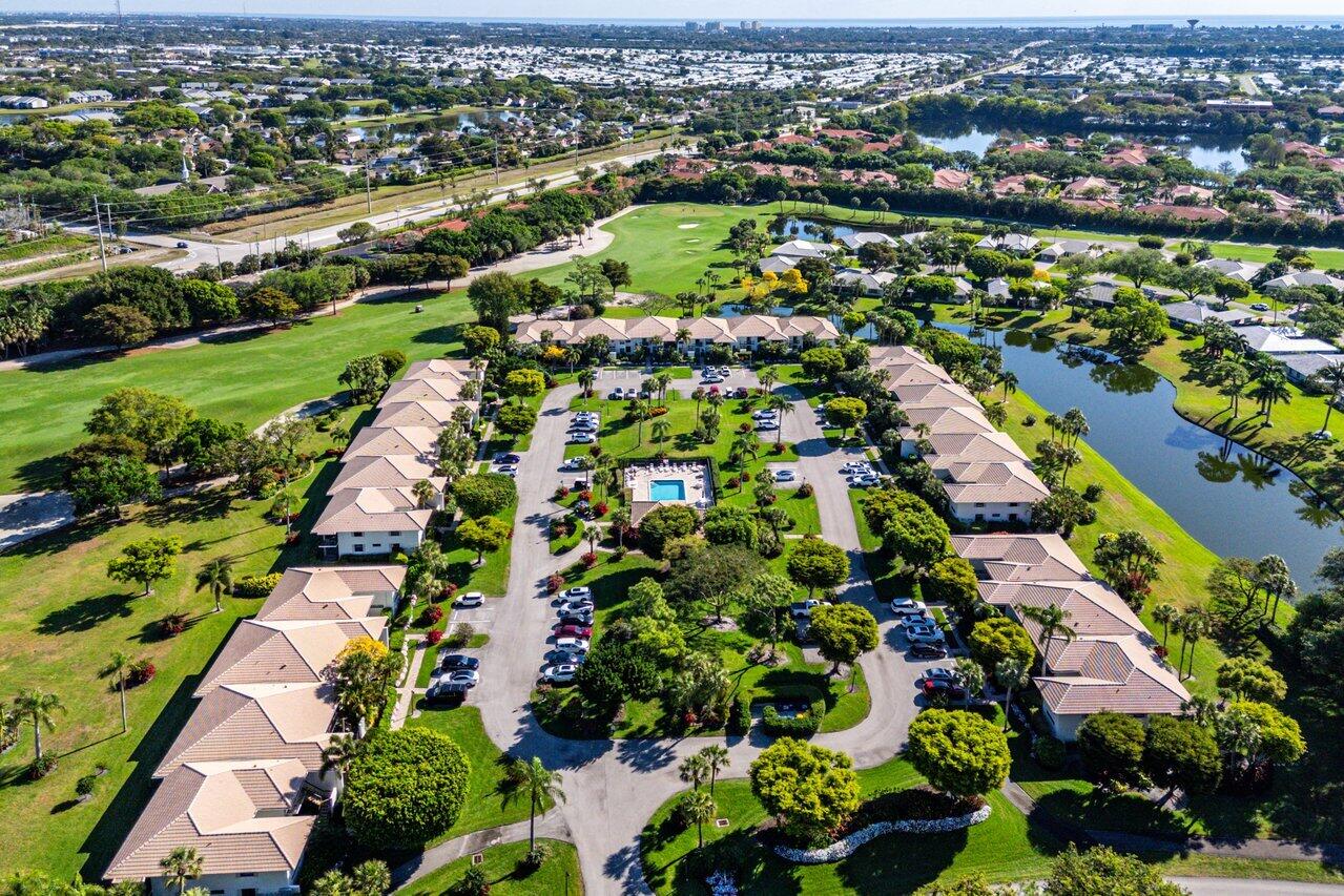 3658 North Quail Ridge Drive, Unit GREEN HERON S Boynton Beach, FL 33436 - Photo 42 of 55 Aerial view