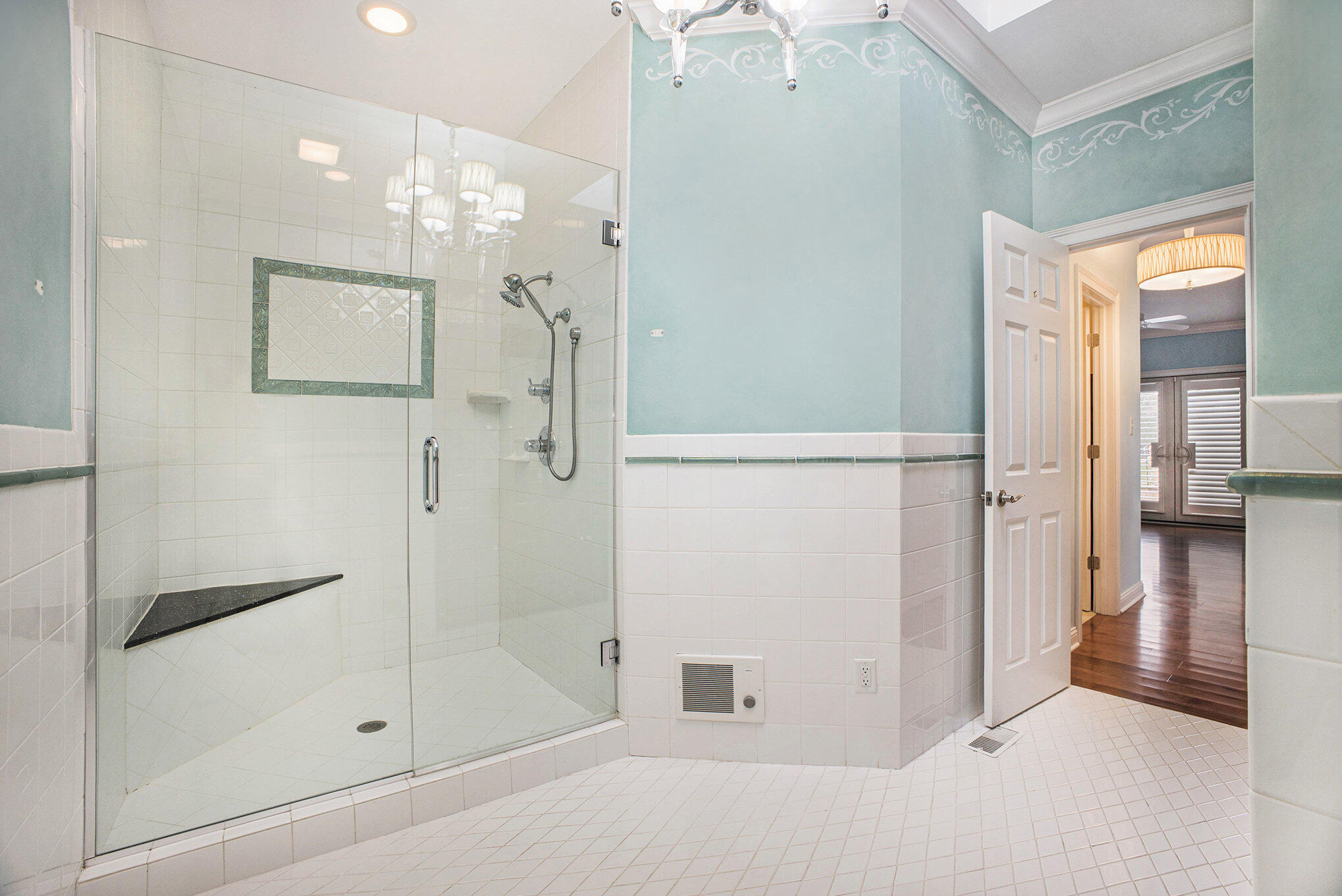 10198 California Street Crown Point, IN 46307 - Photo 10 of 41 a bathroom with a shower