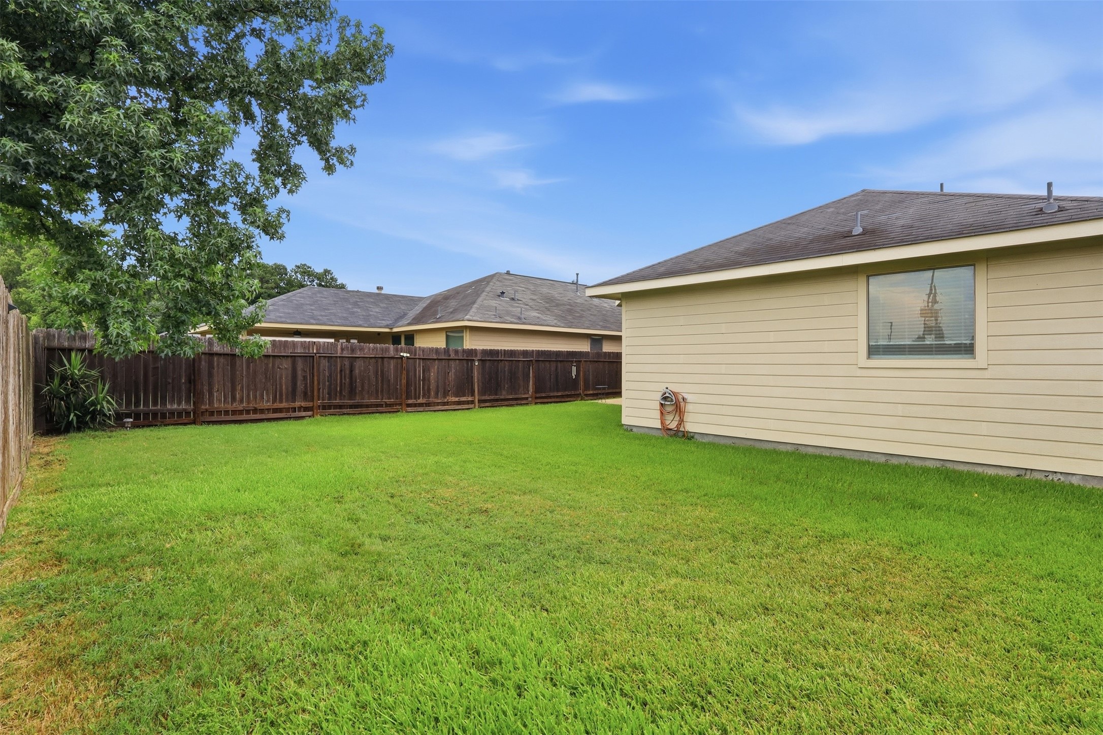 1911 Vale Brook Drive Spring, TX 77373 - Photo 25 of 27 The spacious backyard provides endless possibilities to create your own outdoor retreat.