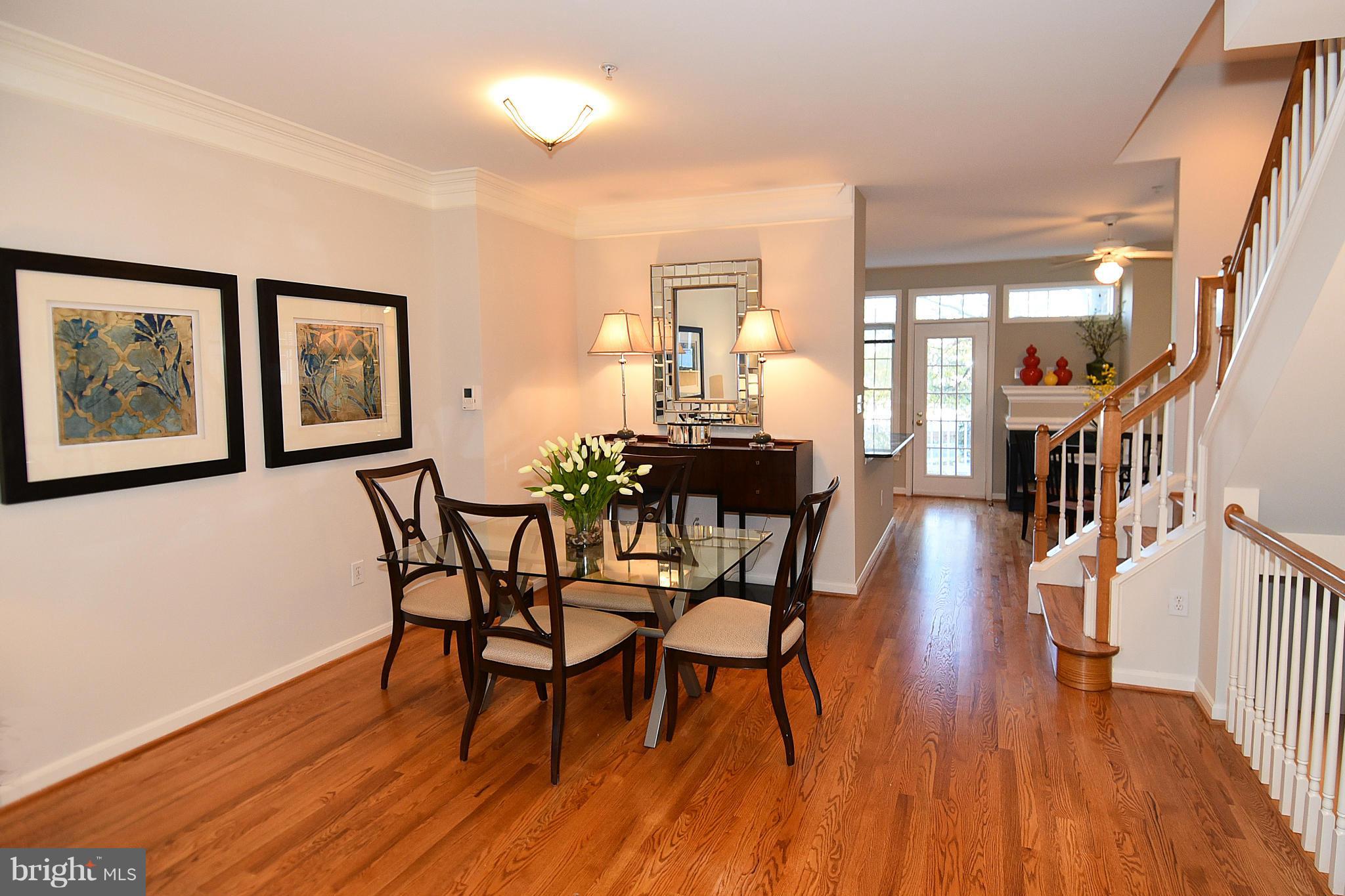 4098 21st Road North Arlington, VA 22207 - Photo 3 of 30 Open Dining Area