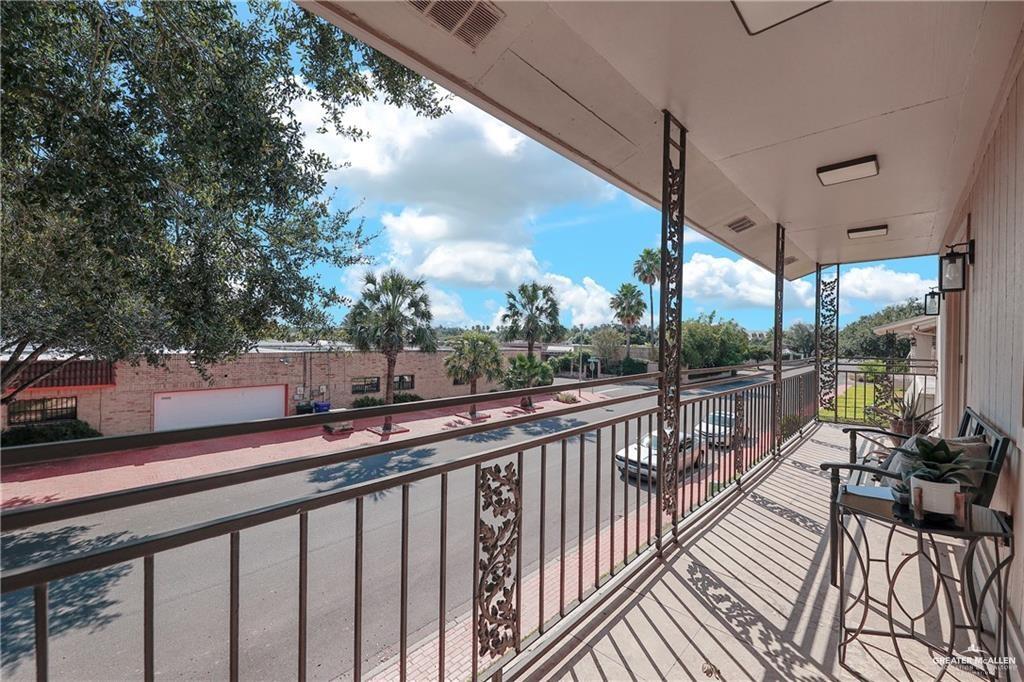 2036 South 5th Street, Unit 8 McAllen, TX 78503 - Photo 16 of 27 a view of a balcony with chairs