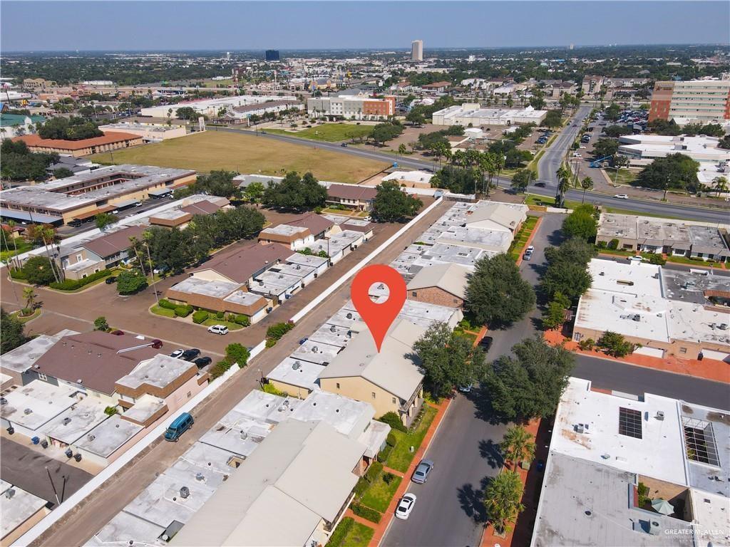 2036 South 5th Street, Unit 8 McAllen, TX 78503 - Photo 27 of 27 an aerial view of residential building and lake
