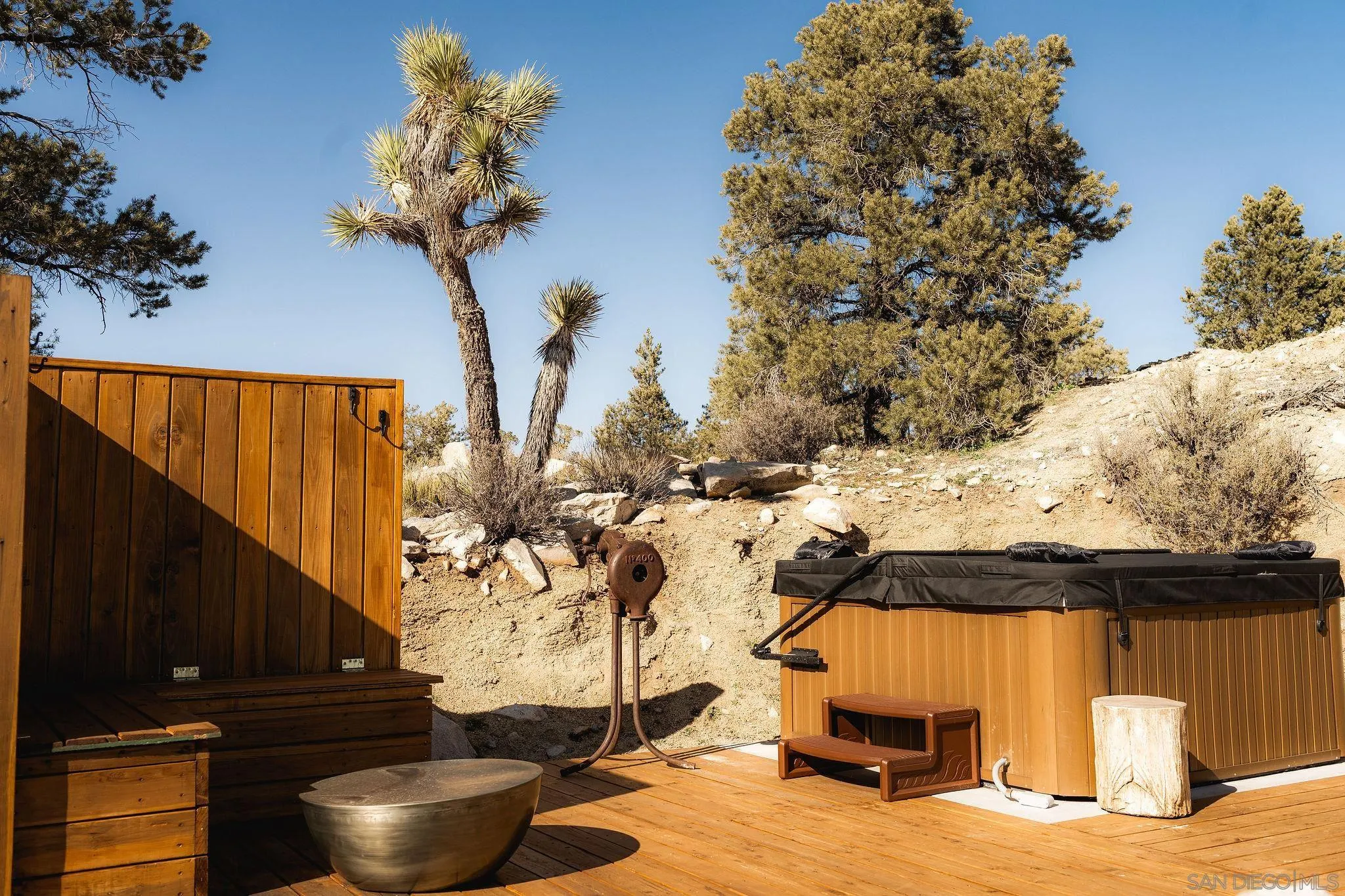 48311 Burns Canyon Road Pioneertown, CA 92268 - Photo 37 of 52 a vase of flowers sitting on a table