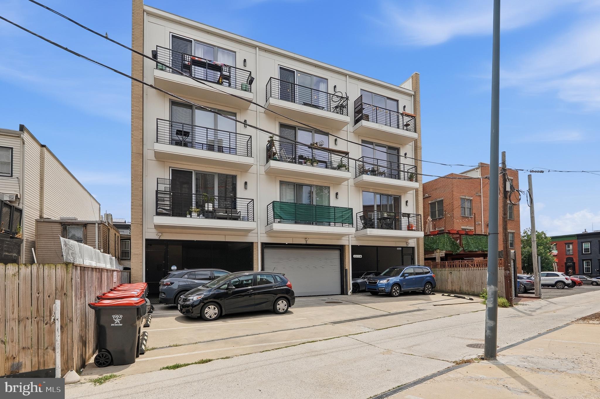 435 R Street Northwest, Unit 404 Washington, DC 20001 - Photo 24 of 36 Rear Of Building- Parking Space Included With Rent