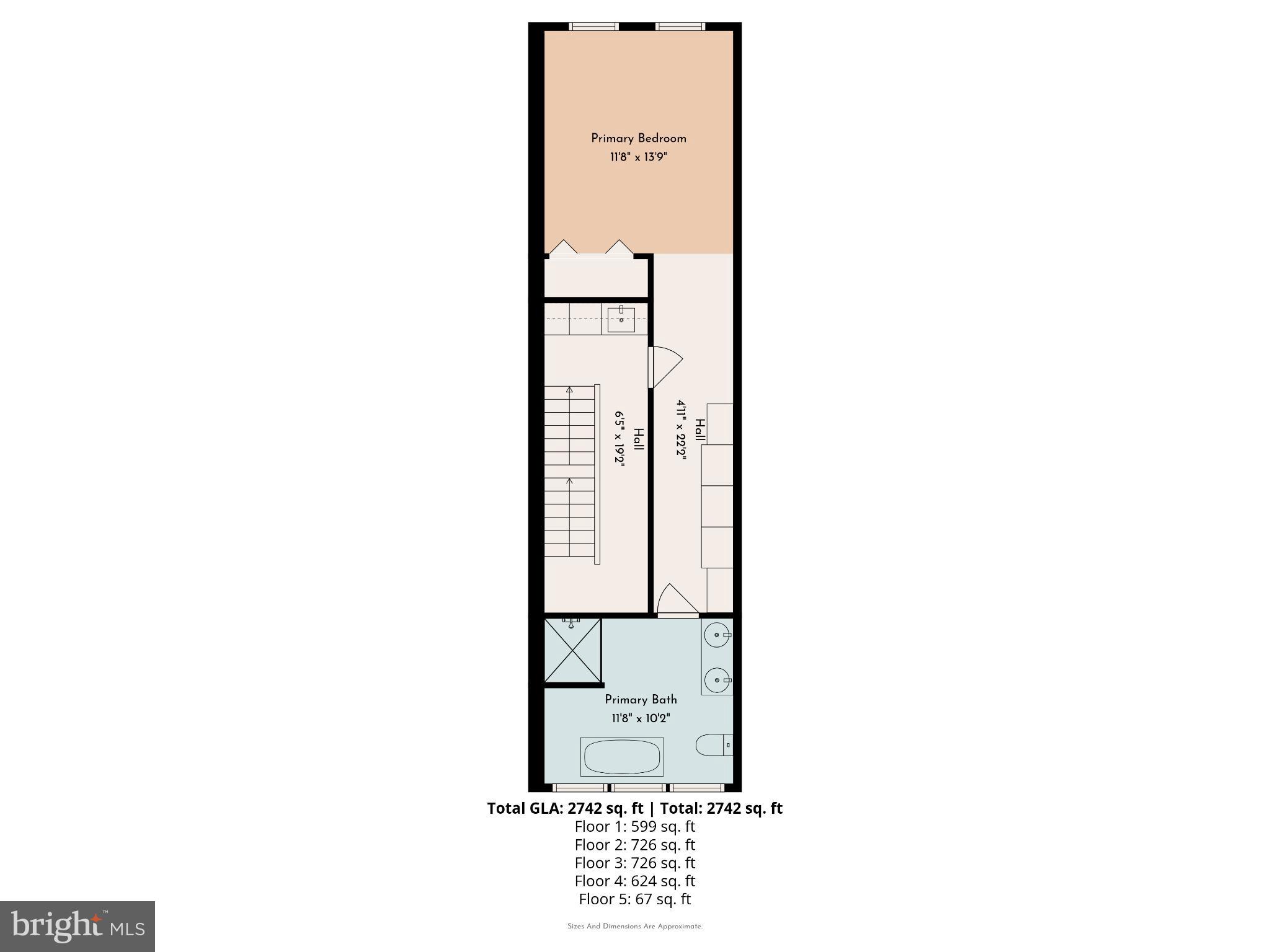 3263 Chatham Street Philadelphia, PA 19134 - Photo 44 of 46 a picture of a floor plan