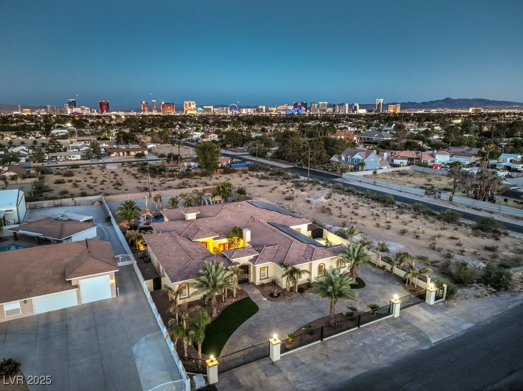2780 El Camino Road Las Vegas, NV 89146 - Photo 78 of 90 Birds eye view of property featuring a view of city