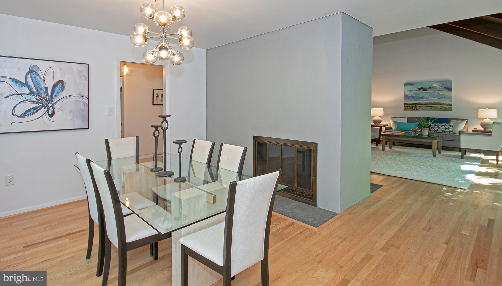 634 Springvale Road Great Falls, VA 22066 - Photo 22 of 37 Dining Room with view to living room