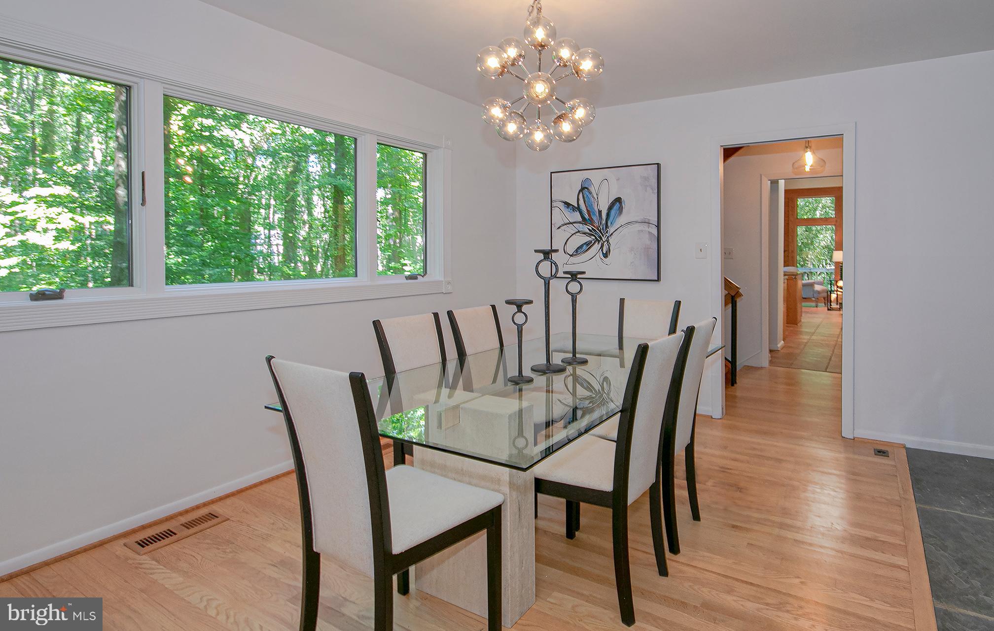 634 Springvale Road Great Falls, VA 22066 - Photo 23 of 37 Dining Room with view to kitchen