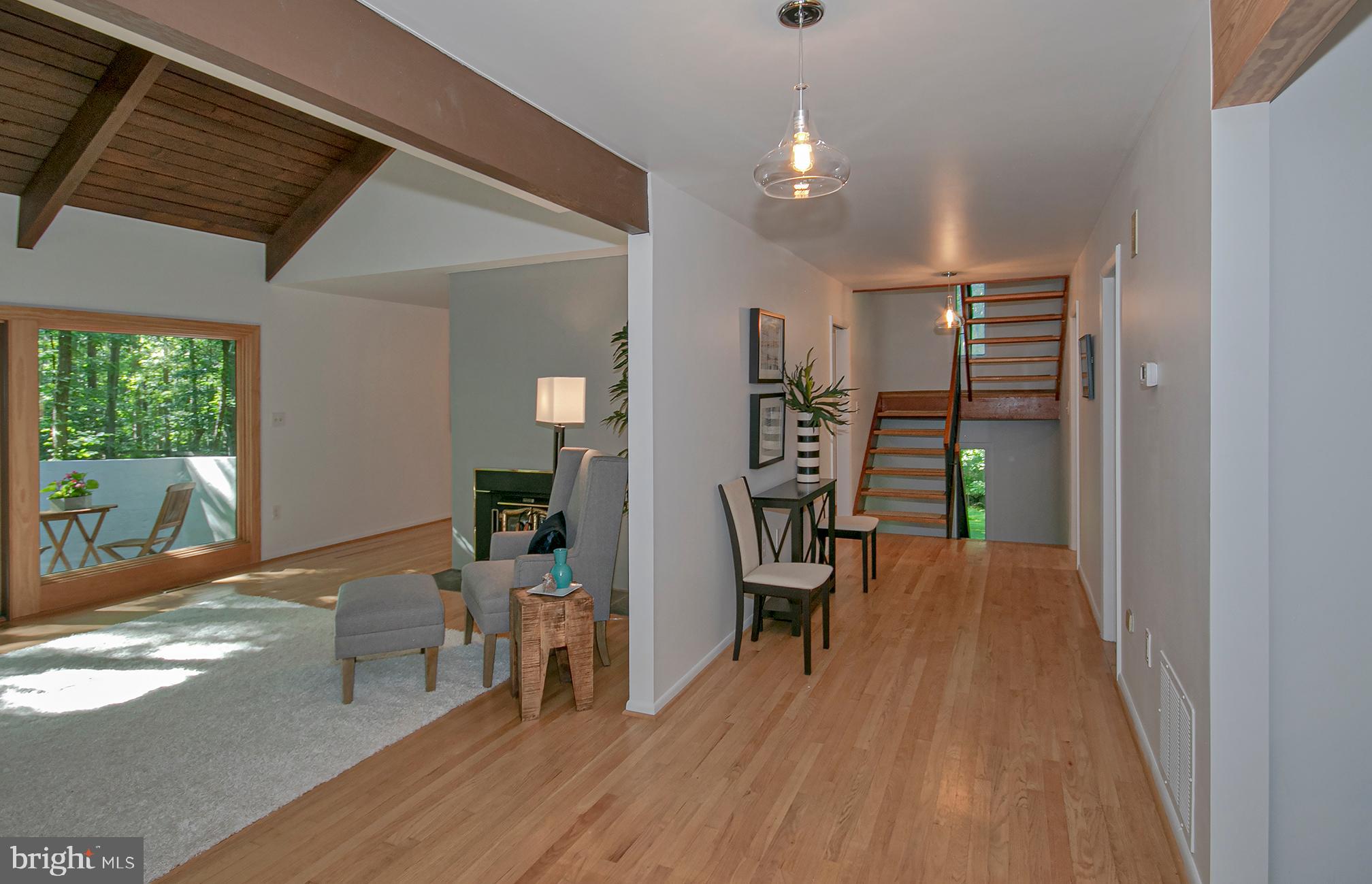 634 Springvale Road Great Falls, VA 22066 - Photo 7 of 37 View from hall to living room