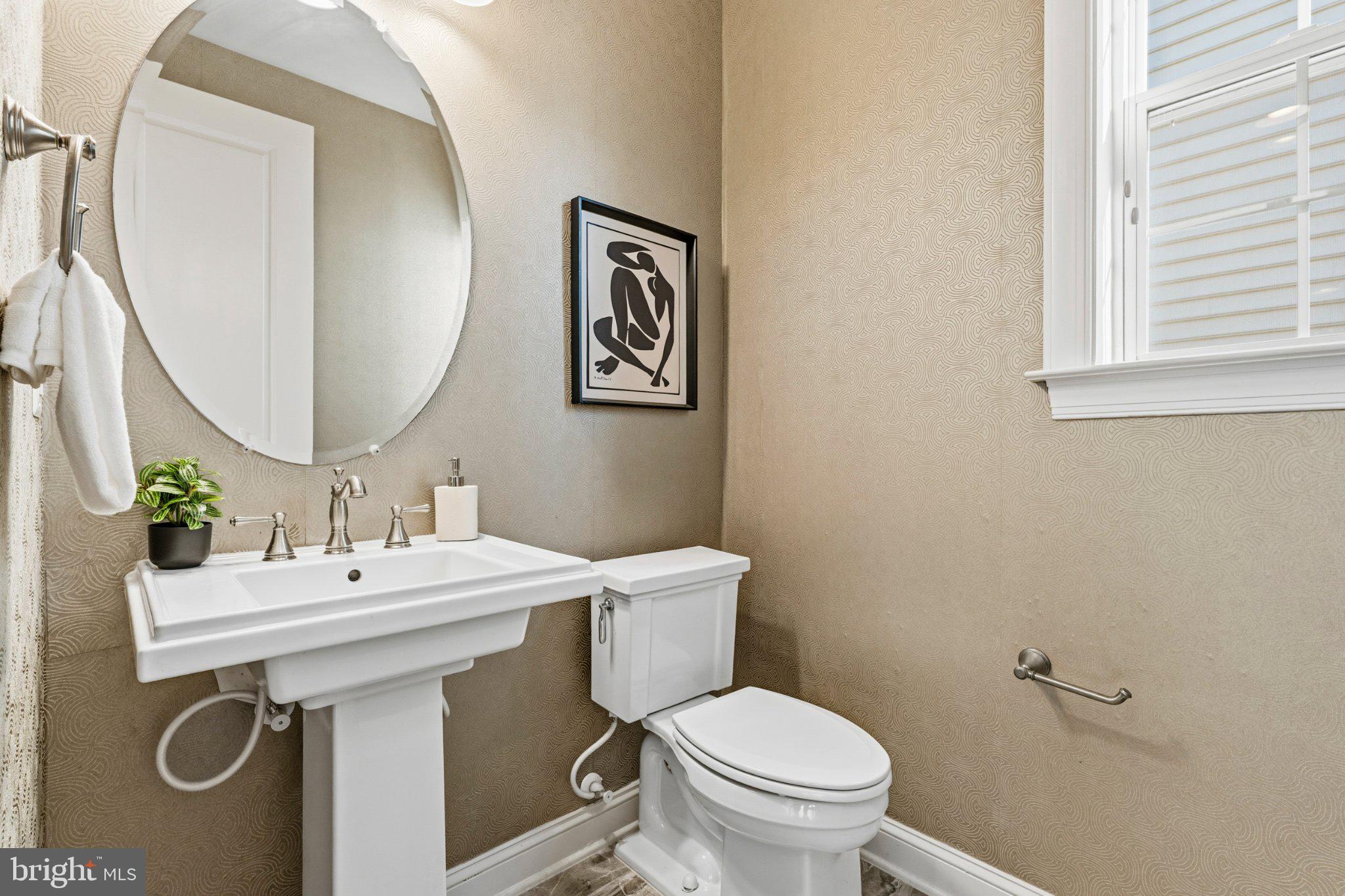 731 Holden Road Frederick, MD 21701 - Photo 16 of 78 Chic half-bath with modern accents.