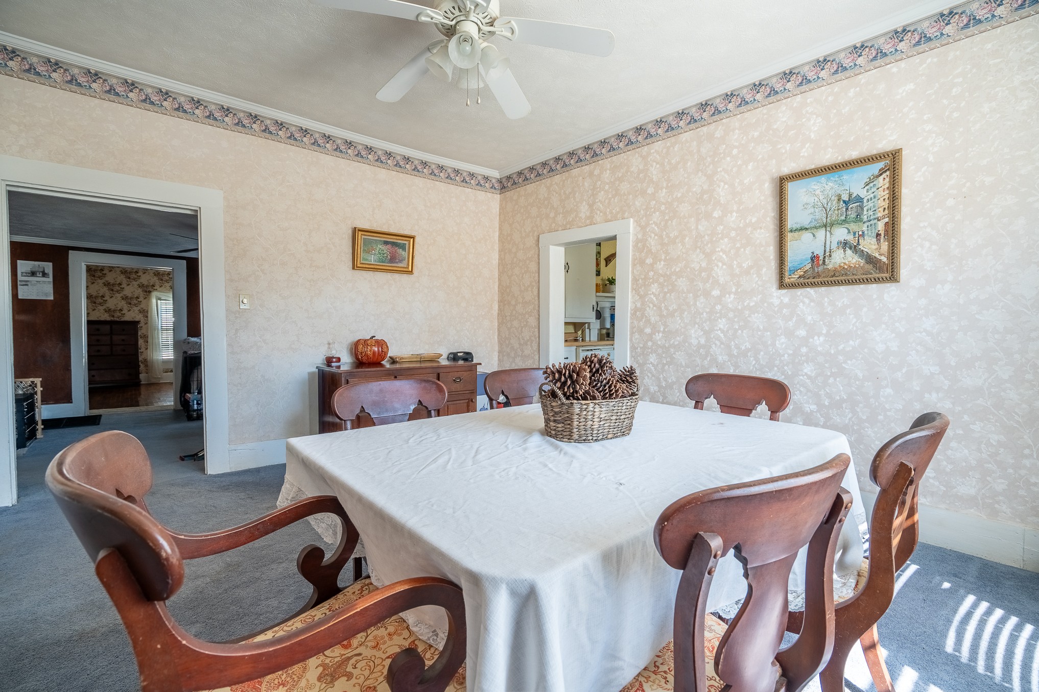 116 Ashland Road Waynesboro, TN 38485 - Photo 18 of 59 a view of a dining room with furniture and chandelier