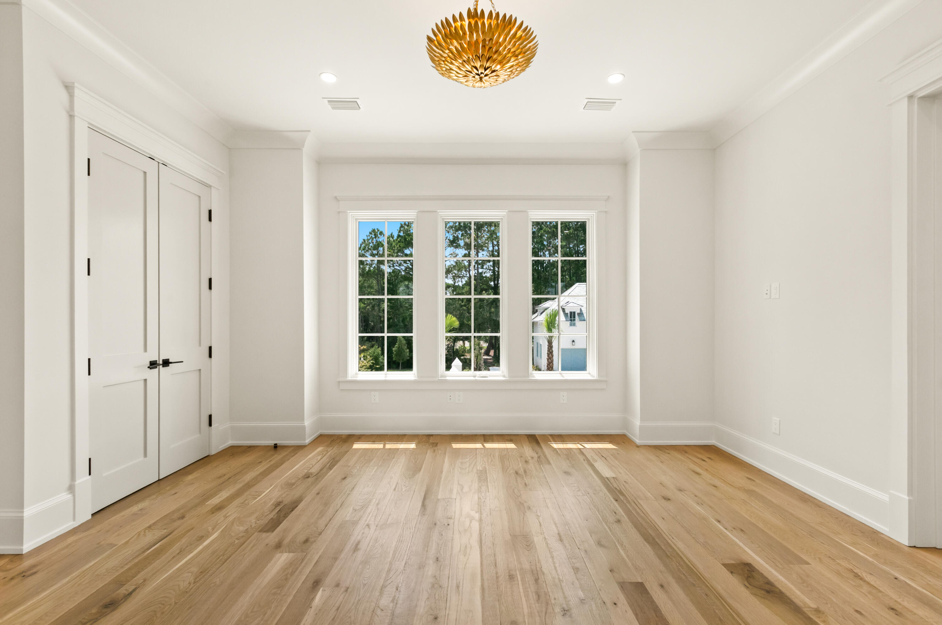 22 Carolyn Lane Santa Rosa Beach, FL 32459 - Photo 85 of 108 wooden floor in an empty room with a window
