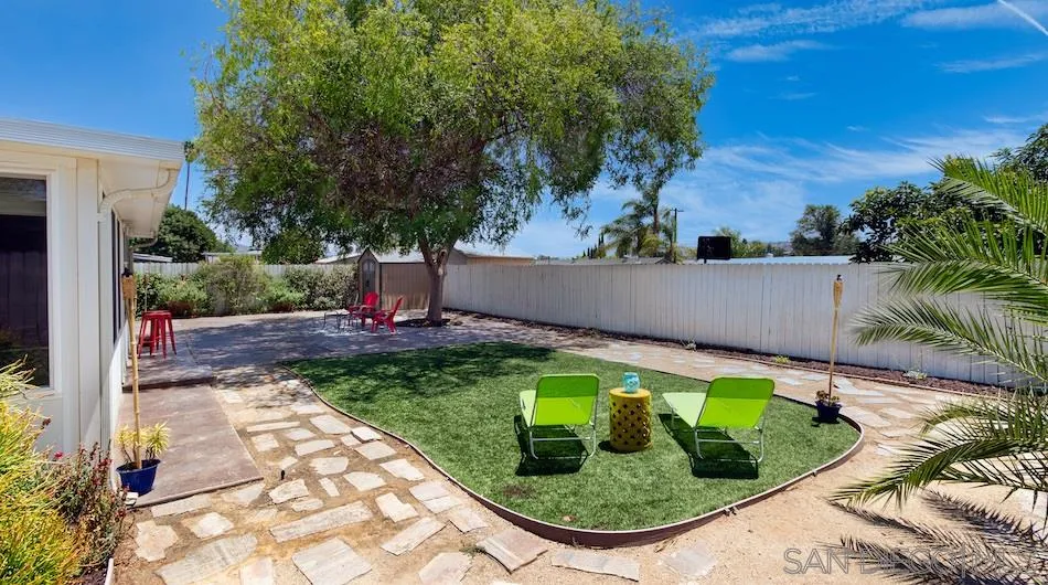 9265 Ruffin Road Santee, CA 92071 - Photo 22 of 25 a view of a swimming pool with an outdoor seating