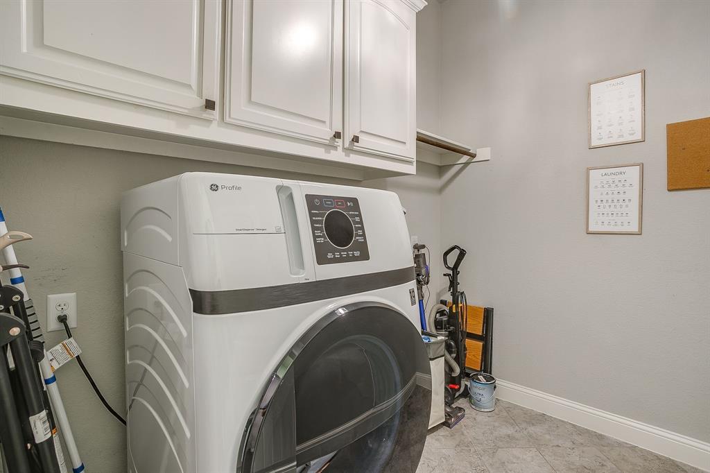 329 Madison Street Burleson, TX 76028 - Photo 32 of 40 a utility room with dryer and washer
