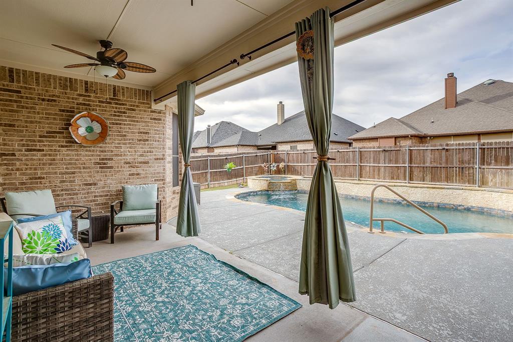 329 Madison Street Burleson, TX 76028 - Photo 33 of 40 a house view with a outdoor space