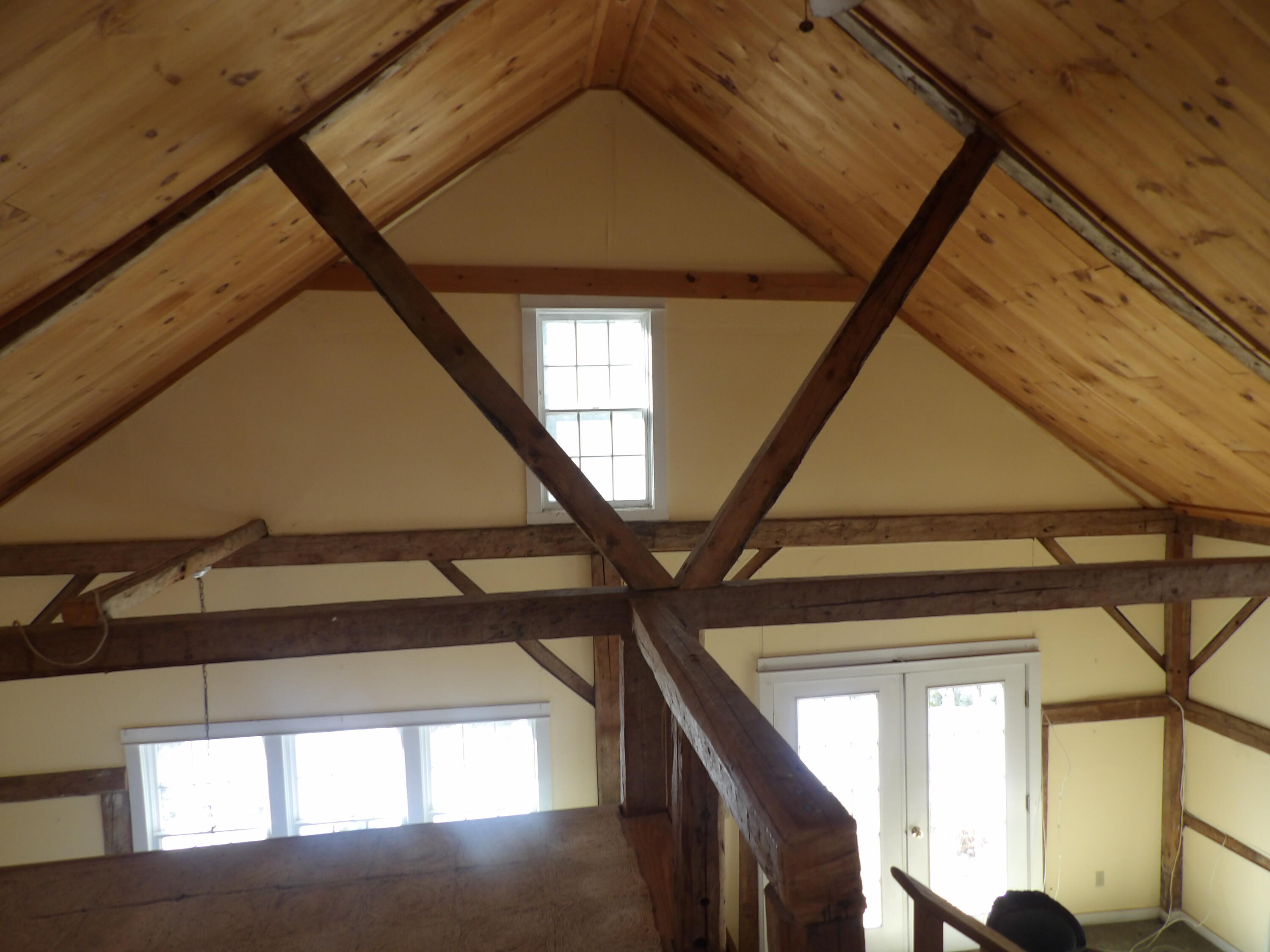 647 Herrick Road Sargentville, ME 04673 - Photo 10 of 42 Altenhoffen vaulted ceiling