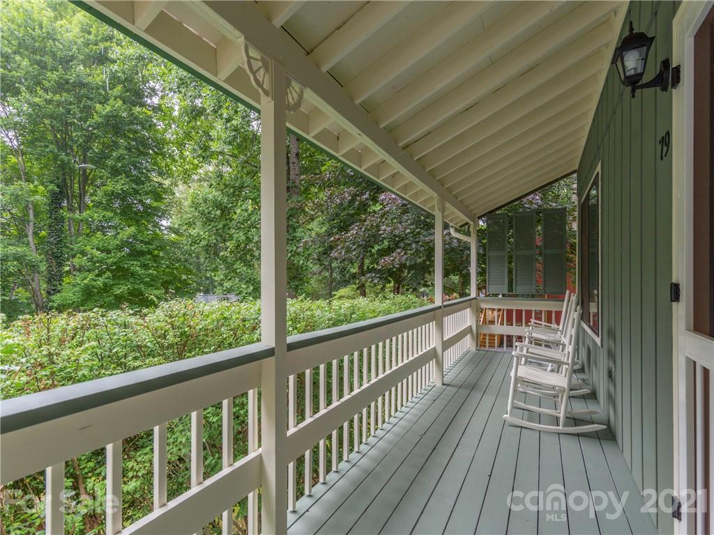 79 Susan Drive Maggie Valley, NC 28751 - Photo 2 of 17 a view of balcony with wooden floor